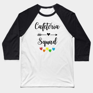 School Cafeteria Squad Baseball T-Shirt